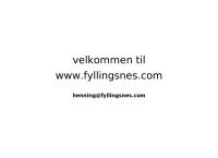 Fyllingsnes Steinar Holding AS