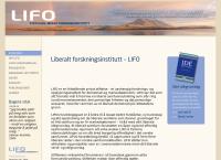 Stiftelsen Liberalt Forsknings- Institutt Lifo