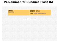 Nettsted av Sundnes Plast AS