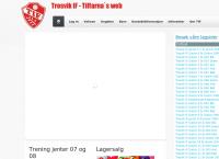 Nettsted av Trosvik Idrettsforening