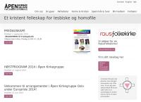 Åpen Kirkegruppe For Lesbiske OG Homofile, Oslo Åk-Oslo