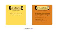 Culinario As