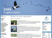 Nettsted av Lista Fuglestasjon
