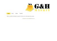 G&H MASKIN AS
