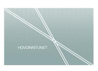 Hovdinntunet AS