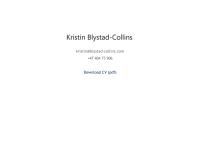 Kristin Blystad-Collins