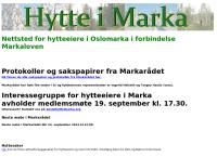 Interessegruppe For Hytteeiere I Marka