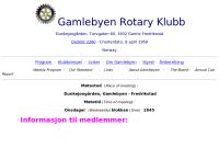 Gamlebyen Fredrikstad Rotaryklubb