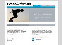 Nettsted av Pro-Solution Sven Stikbakke