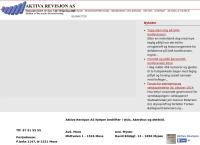 Nettsted av Aktiva Revisjon AS