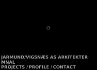 Nettsted av Jarmund/Vigsnæs AS Arkitekter MNAL