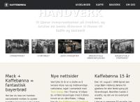 Nettsted av Kaffebønna AS