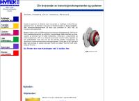 Nettsted av Hytek Gearboxes Truls Evensen