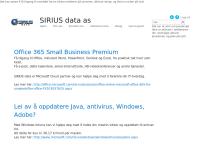 Sirius Data AS