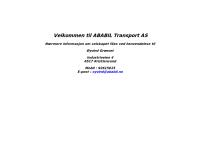 Aba Transport AS