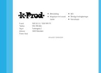 K-Prod DA