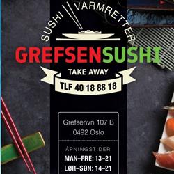 Grefsen Platået sushi V/Vu