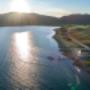Buvik Sea Lodge from above