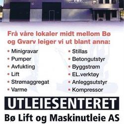 Bø Lift og Maskinutleie As