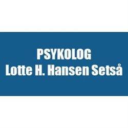 Psykolog Lotte H. Hansen Setså