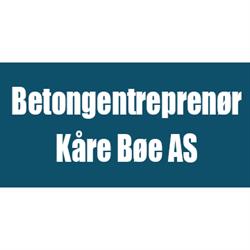 Betongentreprenør Kåre Bøe AS
