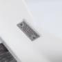 NorDav V design white - Serienummer plate