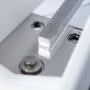 NorDav V design white - quality stainless 316