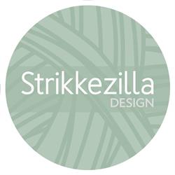 Strikkezilla design